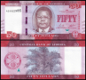 ❤️ ⭐ Либерия 2022 50 долара UNC нова ⭐ ❤️, снимка 1