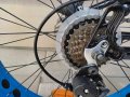 Продавам колела внос от Германия алуминиев велосипед FAT BIKE 24 цола ХИДРАВЛИКА диск, снимка 15