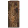 vidaXL Сайдборд, опушен дъб, 88x30x70 см, инженерно дърво, снимка 7