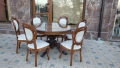 Трапезна маса със 6 броя столове , снимка 4