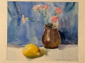 Картина ТОДОР ПОПТОШЕВ Акварел/натюрморт , снимка 1