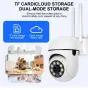 2 броя WiFi Камери за Наблюдение,Камери за видеонаблюдение. 1080P HD, Външни, 4.0Х Зум, снимка 7