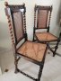 Стол с дърворезба от 1860-1880г, снимка 1 - Столове - 34354220