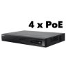 4 Канален NVR с 4 Независими PoE Порта HIKVISION DS-7604NI-K1/4P(B) за до 8 Mегапиксела 4К IP Камери, снимка 1 - IP камери - 41504101