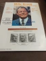 Willy Brandt commemorative philatelic document , снимка 4