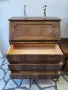 Винтидж писалище дъб масив , снимка 4