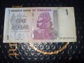 	Зимбабве 1 долар 2007 г, снимка 1 - Нумизматика и бонистика - 41545926