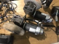 Постоянно токови DC 24v мотори с редуктори 25:1, спирачка и колелца, снимка 1