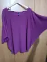 3-4xl Цикламена туника с прилеп ръкав напълно запазена, снимка 4