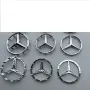 Емблема за волан Mercedes-Benz 52мм/57мм хром W166 W212 W213 W246 W176 W177 W205 C180 W167, снимка 4