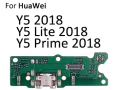 НОВА Захранваща ( PCB ) за Huawei Y5 2018 , Y5 Prime 2018 , Honor 7S / DRA-Lxx , DUA-Lxx + микрофон , снимка 1
