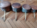 Стари медни тигани,тиган,касерола,тенджера-8бр., снимка 7