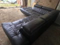 кожен диван естествена кожа , снимка 2