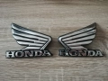 сребристи емблеми Honda за мотори, снимка 1