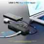 USB-C docking станция 11-в-1 за лаптоп с Dual 4K HDMI, Gigabit Ethernet и USB/USB-C портове, снимка 3