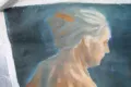 Рисунка масло върху платно, снимка 3