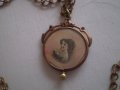 Колие с висулка викториянски период пандетив медальон, снимка 14