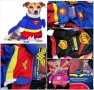 Весели дрешки за кучета- супергерои Superman/ Bathman /Wonder woman, снимка 3