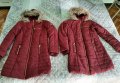 Зимно яке за момиче в цвят бордо LC WAIKIKI , снимка 1 - Детски якета и елеци - 44444716