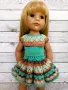 Рокля за кукли Готц (височина 50 см), снимка 1
