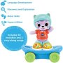 Нова VTech интерактивна бебешка играчка със светлини цифри звуци музика, снимка 5