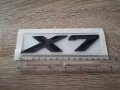 черни емблеми лога BMW X7, снимка 3