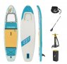 Надуваема дъска 65363 Bestway inflatable Surf Board   340x89x15 см до 150 кг Bestway padle board set, снимка 1