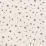 Little Sunshine индивидуални протектори 100% памук, бял със звезди, снимка 2