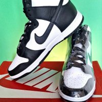 Nike Dunk Hi Retro , снимка 4 - Маратонки - 41883185