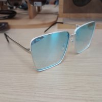 Очила Лукс Сини с бяла рамка , снимка 3 - Слънчеви и диоптрични очила - 40096092