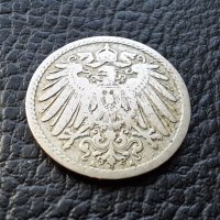 Стара монета 5 пфенига 1894 г.буква А -Германия - рядка , 130 годишна  !, снимка 7 - Нумизматика и бонистика - 39657977