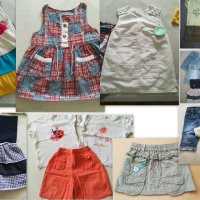 Много дрешки, шапчици за момиченце - до 80 см, снимка 1 - Детски комплекти - 40411887