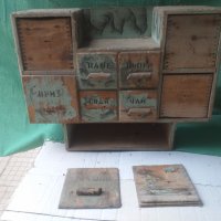 Старо шкафче за подправки, снимка 1 - Други ценни предмети - 34168538