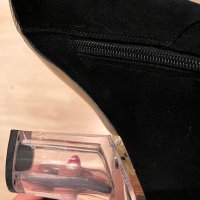Секси дамски ботуши чизми велур , снимка 5 - Дамски ботуши - 42407442