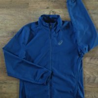 Asics Core Running Jacket en Azul - страхотно мъжко горнище КАТО НОВО, снимка 6 - Спортни дрехи, екипи - 40958387