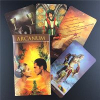 Разкошно красиви таро карти: Thelema Tarot & Arcanum Tarot, снимка 10 - Карти за игра - 34165685