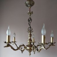 Луксозен аплик за стена-бароков старинен,винтидж,осветтително тяло,лампа, снимка 5 - Лампи за стена - 39550073