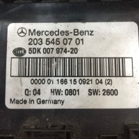 Mercedes w203 2.0cdi 122кс Заден SAM Модул, снимка 3 - Части - 40560355