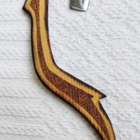 Мезеджийка брадвичка със стойка за стена - ръчна изработка, снимка 2 - Колекции - 44368273