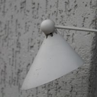 Немска настолна метална лампа , снимка 2 - Настолни лампи - 44403650