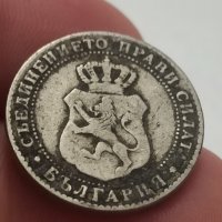 10 стотинки 1888 година, снимка 2 - Нумизматика и бонистика - 41769355