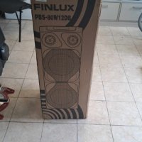 Акумулаторна караоке колона Finlux PBS-80W12DB, снимка 5 - Тонколони - 44475102