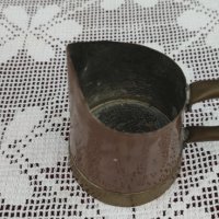 Комплект медни съдове +поднос/за чай, снимка 7 - Антикварни и старинни предмети - 42225687