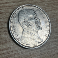 10 крони 1928 г, Чехословакия - сребърна монета, снимка 3 - Нумизматика и бонистика - 44934744