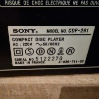 Сд плеър SONY CDP 291, снимка 9 - Ресийвъри, усилватели, смесителни пултове - 41945307