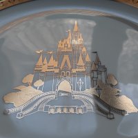 Голяма позлатена чиния Walt Disney World, снимка 4 - Декорация за дома - 35755327