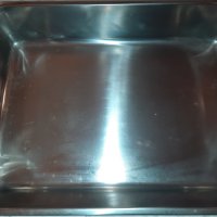 Чисто нова неупотребявана тава от неръждавейка хром алпака, снимка 2 - Прибори за хранене, готвене и сервиране - 39356187