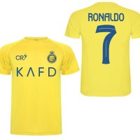 Детски и Мъжки тениски RONALDO / РОНАЛДО АЛ НАСЪР / AL NASSR AWAY С ИМЕ И НОМЕР ПО ИЗБОР - 3 ЦВЯТА!, снимка 2 - Тениски - 39627225