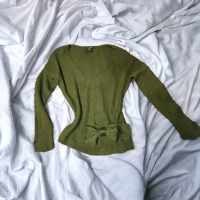 Massimo Dutty дамски пуловер вълна, М, снимка 4 - Блузи с дълъг ръкав и пуловери - 44635383