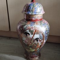 порцеланова азиатска ваза,купа, снимка 1 - Други ценни предмети - 41346378